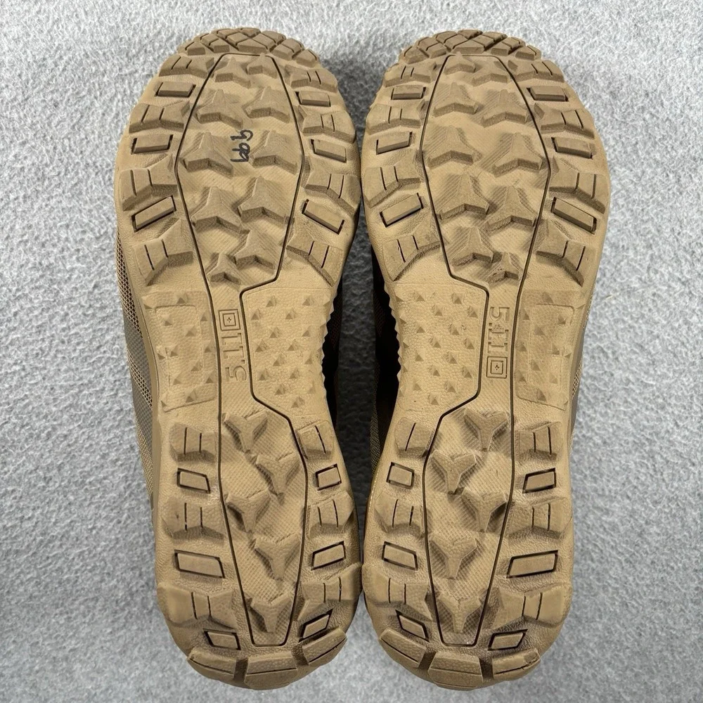 5.11 Tactical A/T Mid Boot 120 Coyote-R Hiking All Terrain Size 13